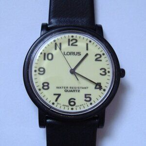 VINATGE LORUS QUARTZ JAPAN ,NEW BATTERY